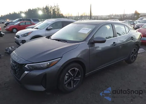 2025 Nissan Sentra Sv z USA, uszkodzony, nr VIN 3N1AB8CV0SY391182